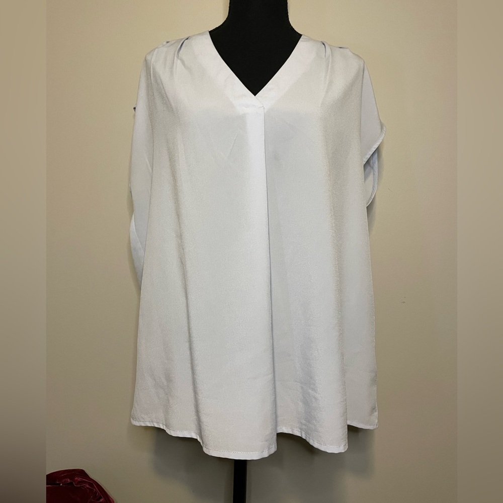 Banana Republic Light Blue Blouse - Large